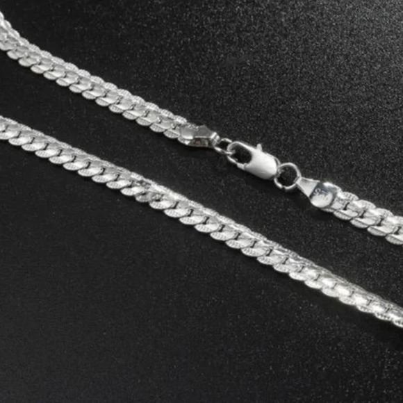“18” NEW 925 STERLING SILVER SNAKE CHAIN NECKLACE, NICE NECKLACE, CUTE NECKLACE - Picture 5 of 5
